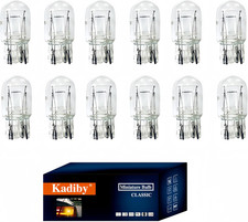 12 Pack 7443 Bulb 7444 T20 W21/5W 7443LL Brake/Tail Light Bulbs/Turn Signal Long