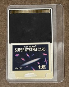 Super System Card Ver 3.0 PC Engine Japan Import US Seller TESTED