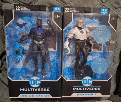 McFarlane Toys DC Multiverse Inque As Batman Beyond & Shriek Unmasked 7'' Figures