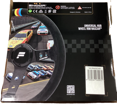 FANATEC NASCAR ステアリングホイール 本体 Fanatec Podium Steering Wheel NASCAR with Embroidered NASCAR Hub