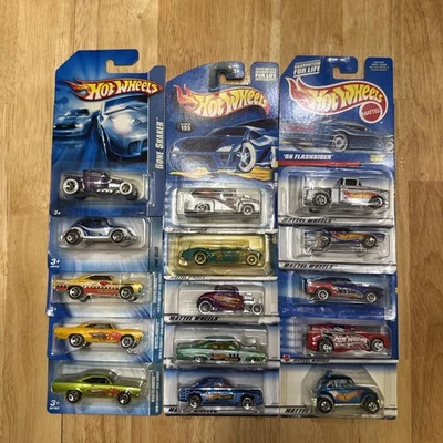 Hot Wheels Lot of 15 Branded Cars 1998 - 2007 - Hot Wheels .com Cars #2 - Image 1 of 4