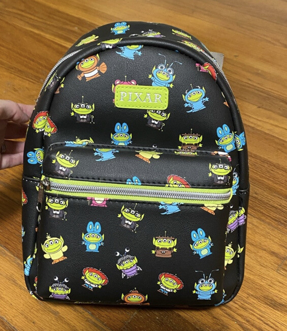 alien mini backpack Collage Order now and embark on a fashion journey thats truly out of this world! Loungefly Disney Pixar Toy Story