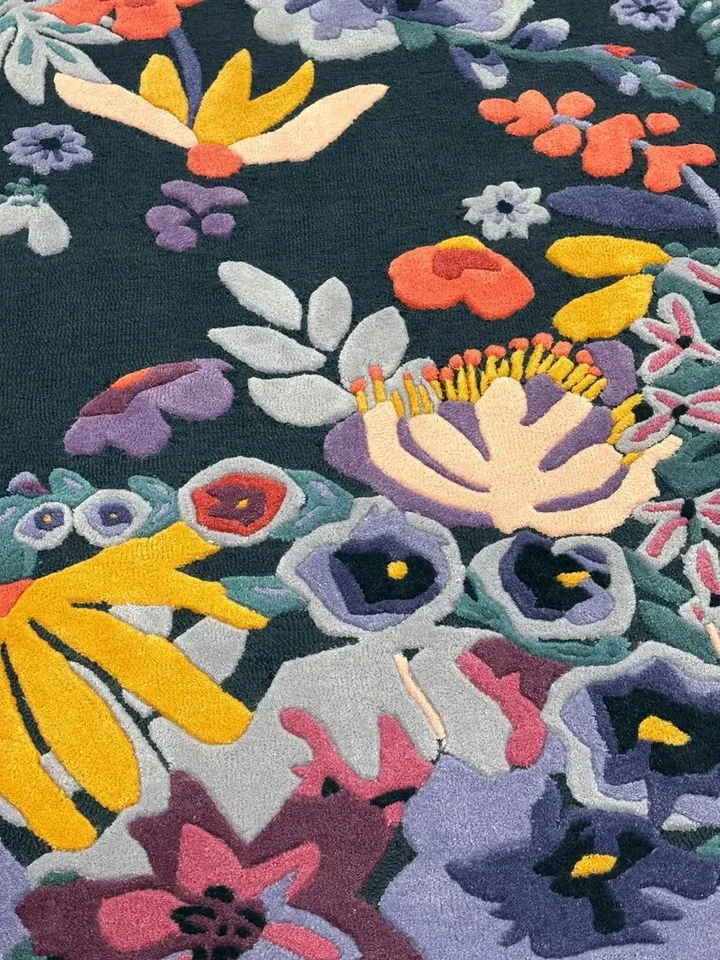 hand tufted rugs,modern carpets,soft wool rugs,rug for living room,home decor - Image 2 of 4