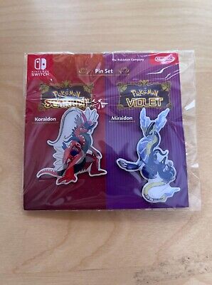 Pokemon Scarlet and Violet Pins Koraidon Pin Miraidon Pin -  Denmark