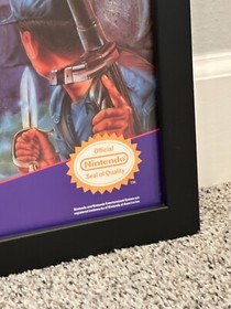 Code Name: Viper Capcom Official Poster NES 1990 Rare Framed Vintage Art