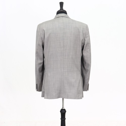 Ted Baker 44L Gray Sport Coat Blazer Jacket Solid 2B Wool - Picture 7 of 11
