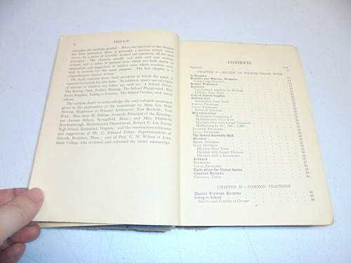 Antique 1923 Pilot Arithmetics Book 2 Math Book - Imagen 7 de 13