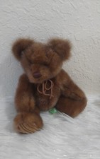 First  Main Minky Teddy Bear Stuffed Animal Plush Corduroy Paws Suede Tie Neck