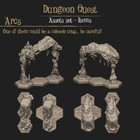 Hex Dungeon Arches Fantasy tabletop terrain, wargaming 28mm