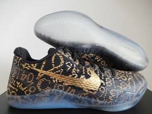 kobe 11 mamba day white gold