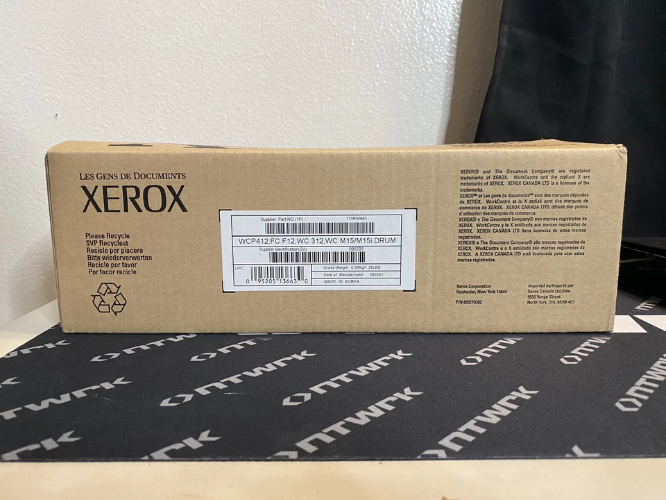 XEROX DRUM WORKCENTRE PRO 412 FAX CENTRE F12 WORK CENTRE 312 M15/M15i NEW - Image 2 of 4