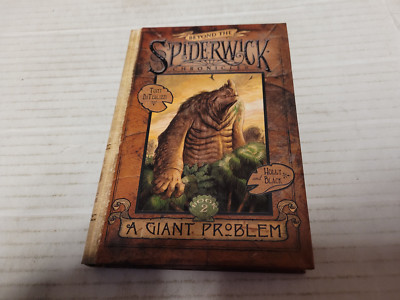 A Giant Problem by Holly Black and Tony DiTerlizzi (2008, HC) SIGNED 1st/1st
