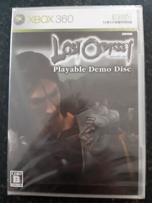 Brandneu Versiegelt Wöchentlich Famitsu Lost Odyssey Demo Disc Japanisch Xbox 360.