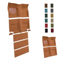 65-68 Ford Mustang Coupeconvertiblefast Cutpile Molded Carpet Kit Made In Usa
