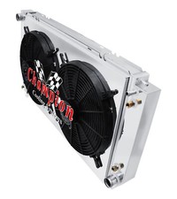 Ar Champion 3 Row Radiator16 Fansshroud For 1994-1999 Gmc Suburban Diesel V8