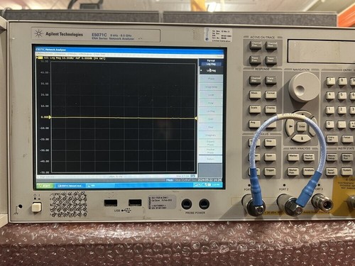 Agilent E5071C, 4-Port Network Analyzer, 8.5GHz, 019,480,UNQ, MY46110661 # - Picture 16 of 18