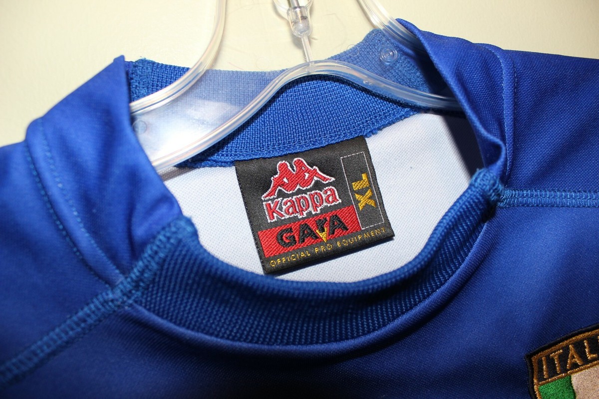 vintage ITALY Italia 1999-2000 home football shirt Kappa XL long