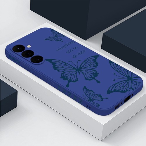 Phone Case For Samsung A14 A34 A54 A13 A73 A53 A23 A12 A52 Butterfly Soft Cover - Afbeelding 24 van 26