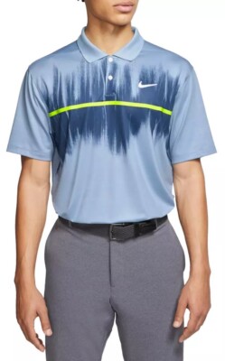 BNWT Nike Men's Vapor Fog Print Golf Polo Size Small MSRP $65 NWT
