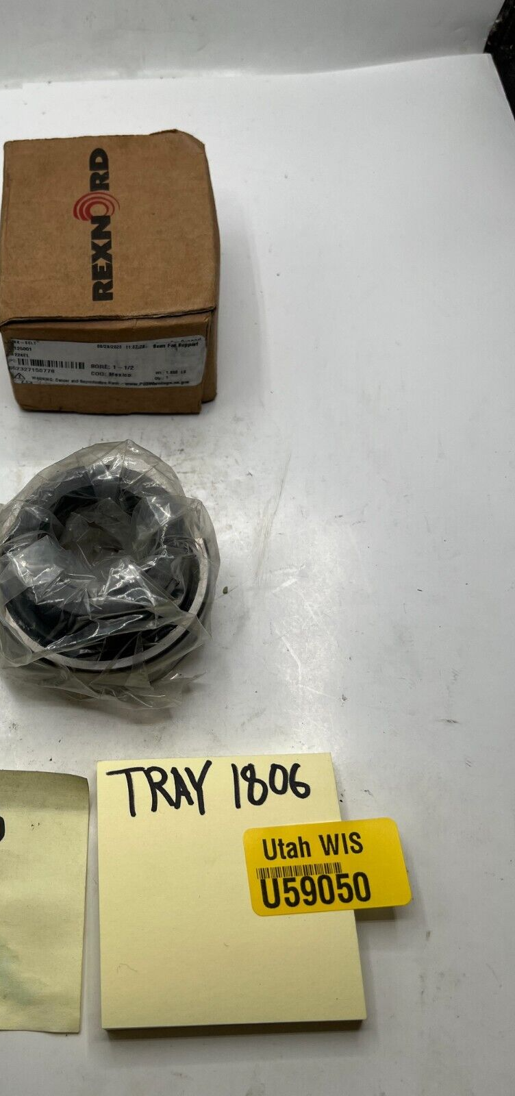 Rexnord Ball Bearing Insert Round Bore Type 11/2" ID x 3.149" OD