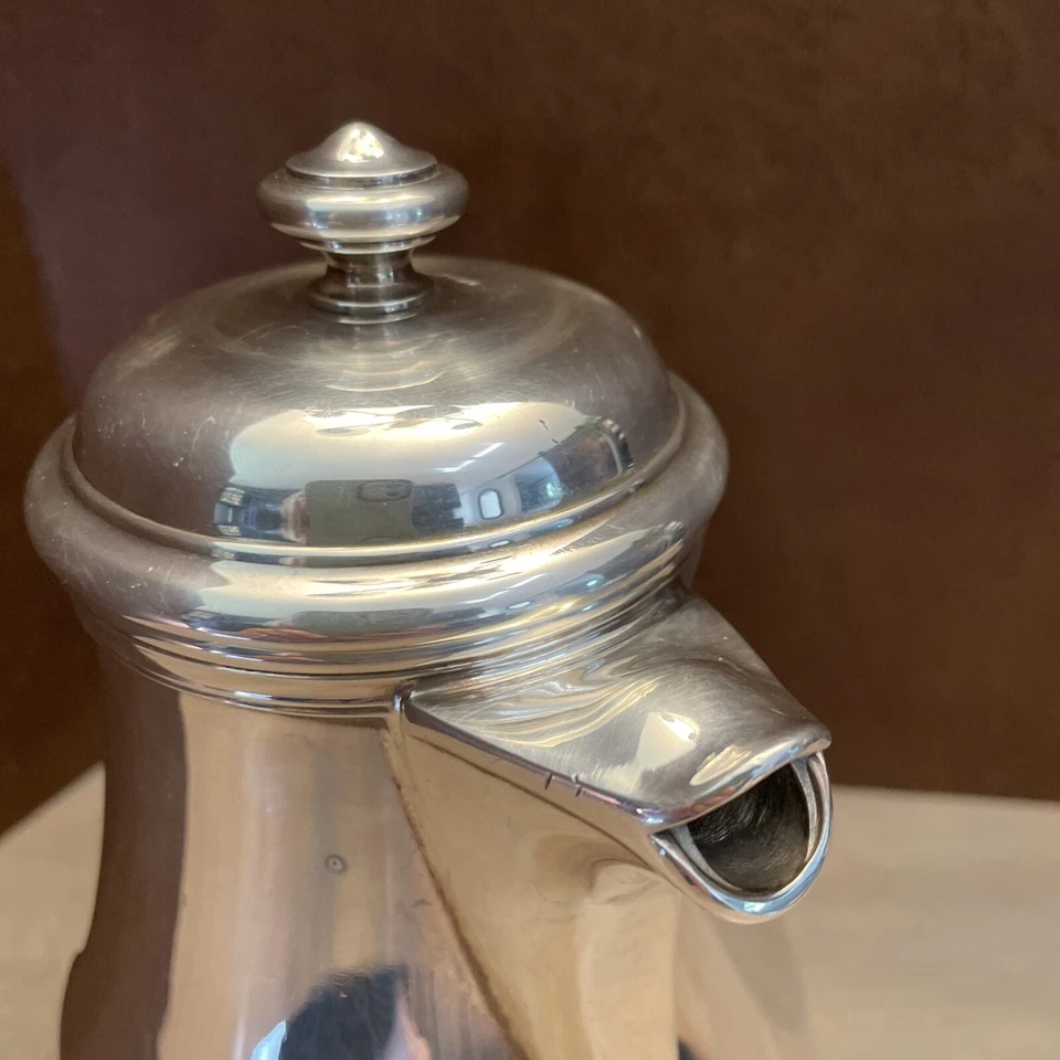 Cafetera "Albi" de Christofle. Plateado Vintage Foto 3 de 4