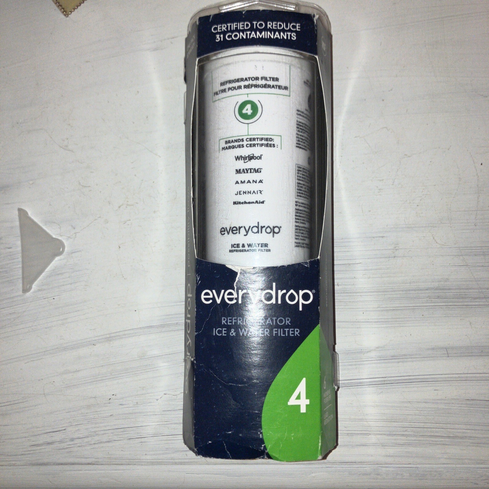 Everydrop Whirlpool Refrigerator Ice & Water Filter 4 EDR4RXD1 New 883049362403 eBay
