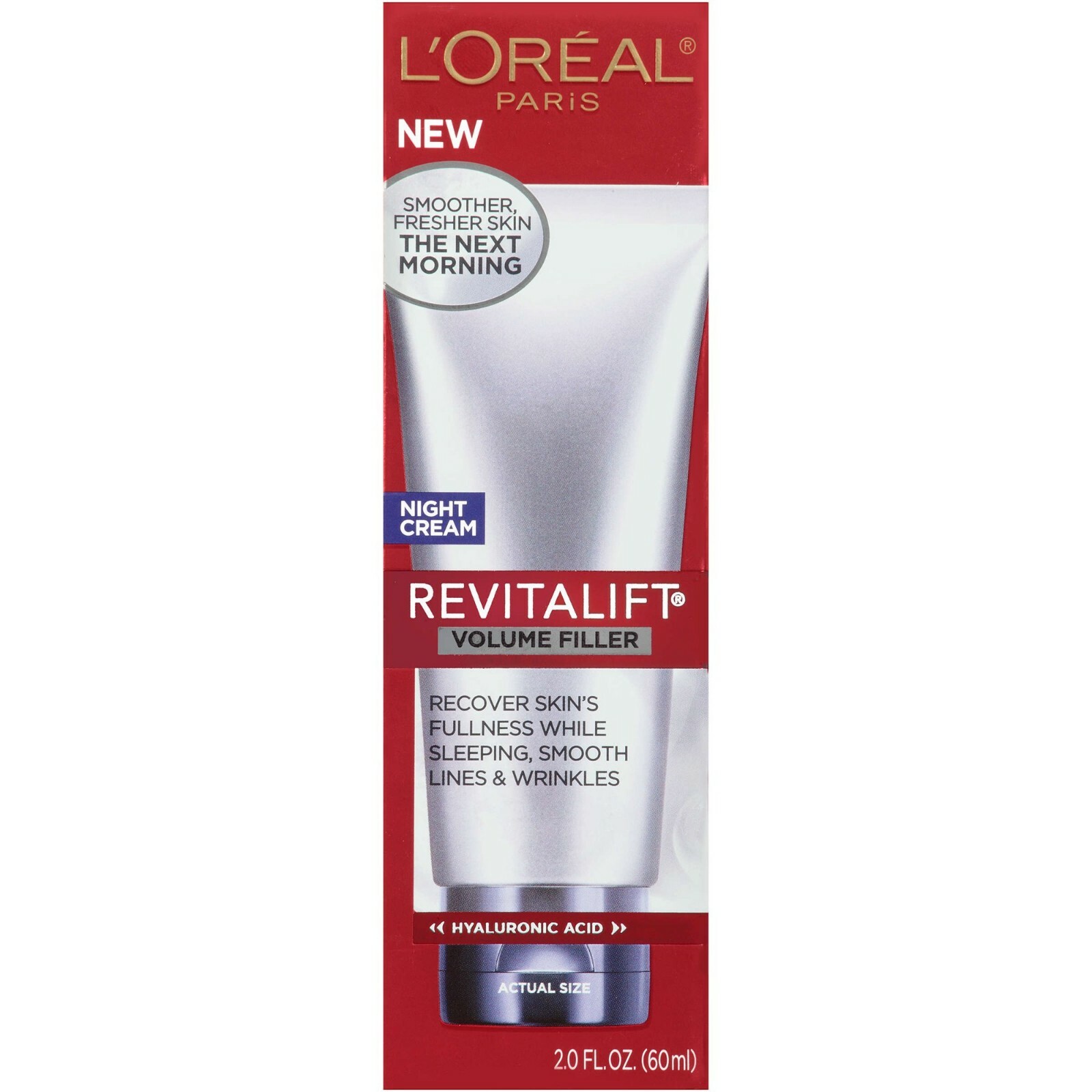 revitalift volume filler night cream