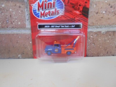Classic Metal Works #30639 HO Scale 1957 Chevy Toe Truck GULF { Blue ...