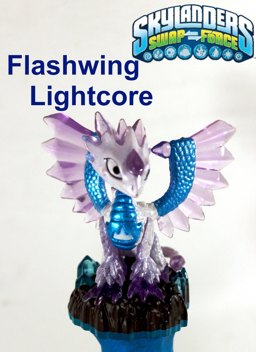 Figurine Skylanders Swap Force Flashwing LightCore - Jeux vidéo