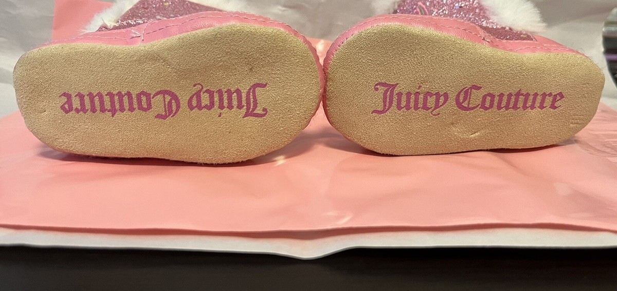 Juicy Couture Baby Cerritos Boots Size M Multi Sparkle Pink - Main Image