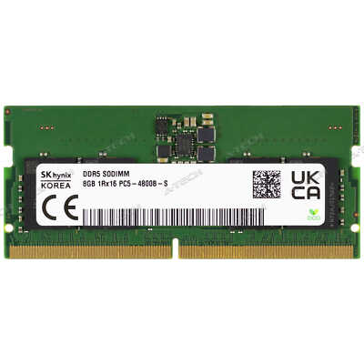 メモリー SKhinix DDR5 SODIMM 4800MHz 32GB(16GBx2) SK Hynix 16GB DDR5 4800 Laptop SODIMM RAM 1Rx8 PC5-4800B for DELL