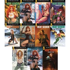 Heat Seeker: Combustion (2024) #1 2 Titan Hard Case Gun Honey COVER SELECT