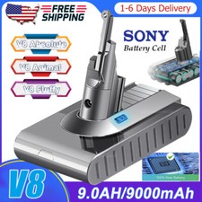 9000mAh Battery for Dyson V8 SV10 V8 Absolute V8 Animal Motorhead Fluffy Vacuum