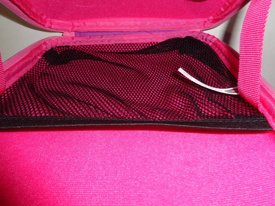 Genuine Vtech InnoTab 2 Zippered Storage Tote/Case Purple/Pink with Hearts - Image 4 of 4