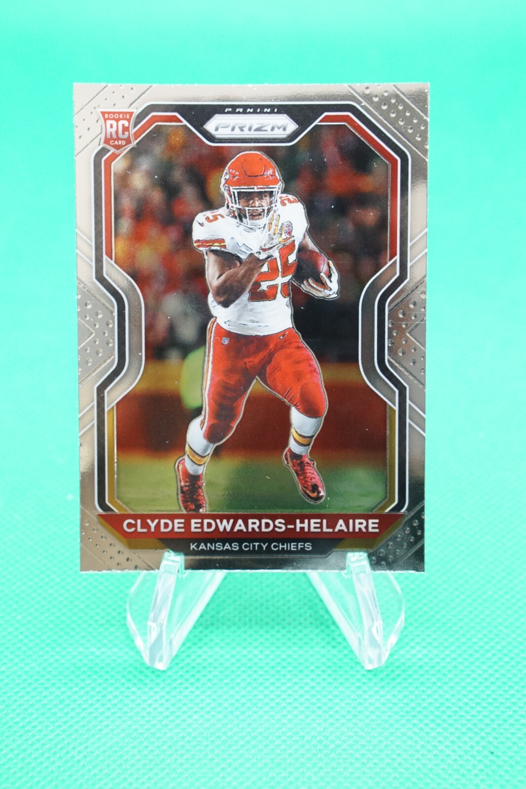2020 Prizm Rookies #328 Clyde Edwards-Helaire Kansas City Chiefs S5920K