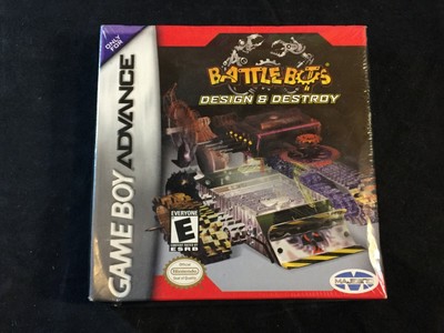 GAME BOY ADVANCE BATTLE BOTS DESIGN &amp; DESTROY FACTORY SEALED
