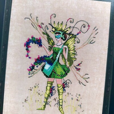The Berry Collector Cross Stitch Chart Pattern by Nora Corbett NC216