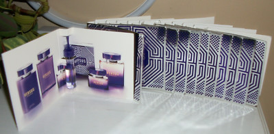 12 VERSACE VERSUS Eau De Toilette Splash Sample Vials 0.05 oz Each New