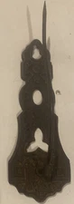 Vintage 1872 Cast Iron Reciept Hanger