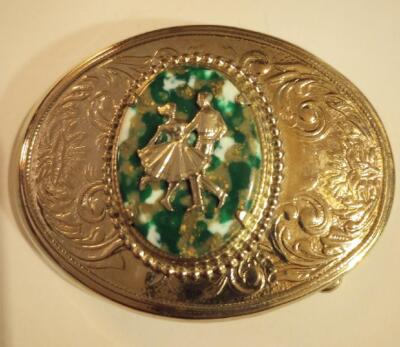Vintage Dancing Couple Square Style Two Tone Belt Buckle il_fullxfull.4605590502_r8kl.jpg main image 4