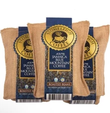 Stoneleigh Coffee Jamaica Blue Mountain Coffee Roasted Bean 16oz - Pack of 3