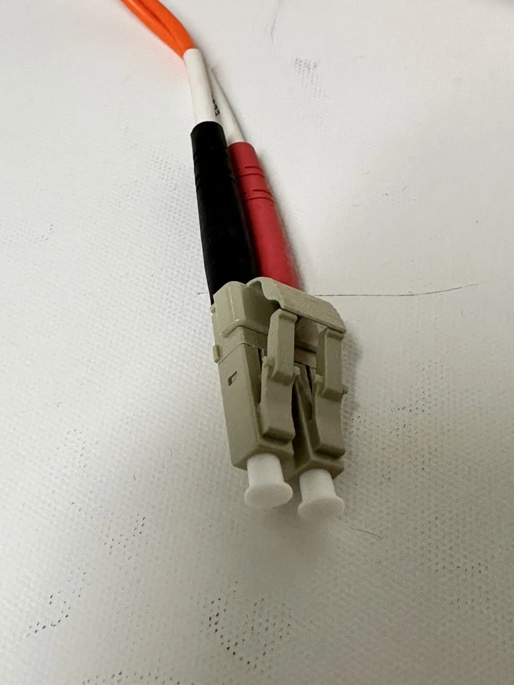 C2G 1m/3.3ft LC-ST 62.5/125 OM1 Duplex Multimode Fiber Optic Cable TAA Compliant - Image 3 of 4