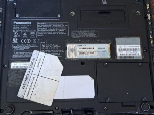 Panasonic Toughbook CF-19 MK3 Core 2 Duo 1.20 GHz 10.4 Diagnostic Tool 3gb Ram?/ - Picture 4 of 6