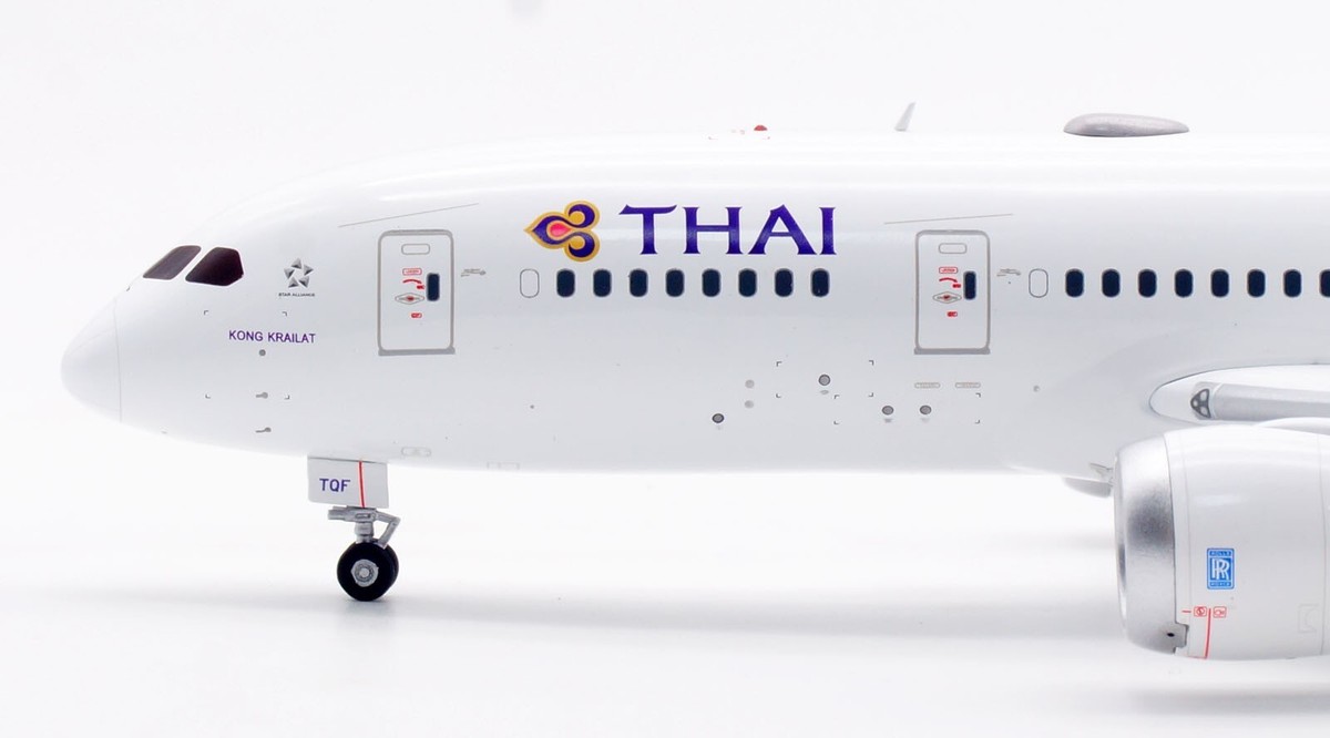航空機・ヘリコプター SQ Wings THAI B787-8 HS-TQF 1/200 SQ Wings 1:200 THAI Airways Boeing B787-8 Diecast Aircraft