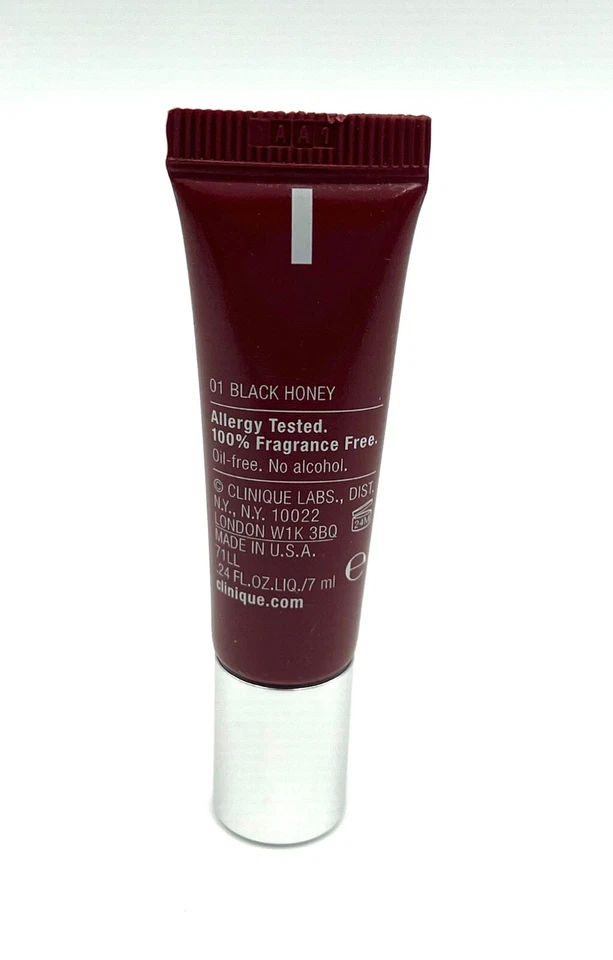 New! CLINIQUE Gel Blush ~  01 Black Honey  ~  0.24 oz /7ml ~ Full Size - Image 2 of 2