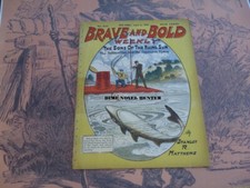 JAPANESE SUBMARINE COVER BRAVE AND BOLD WEEKLY #420 STANLEY MATTHEWS DIME NOVEL