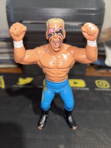 Sting WCW Wrestling 1990 Galoob Action Figure 5 Vi...