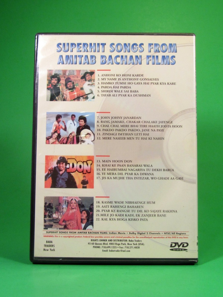 Superhit Songs from Amitab Bachan Films Amitabh Bachchan Amar