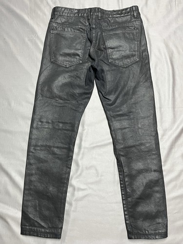 Embellish NYC Mens 32 Black Bundy Biker Jeans Moto Pants w/ Zipper Pockets NWOT - Picture 5 of 7