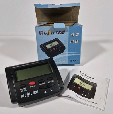 CT-CID803 PLUS Caller ID Box Call Blocker Stop Nuisance Calls Devices Call M2H2